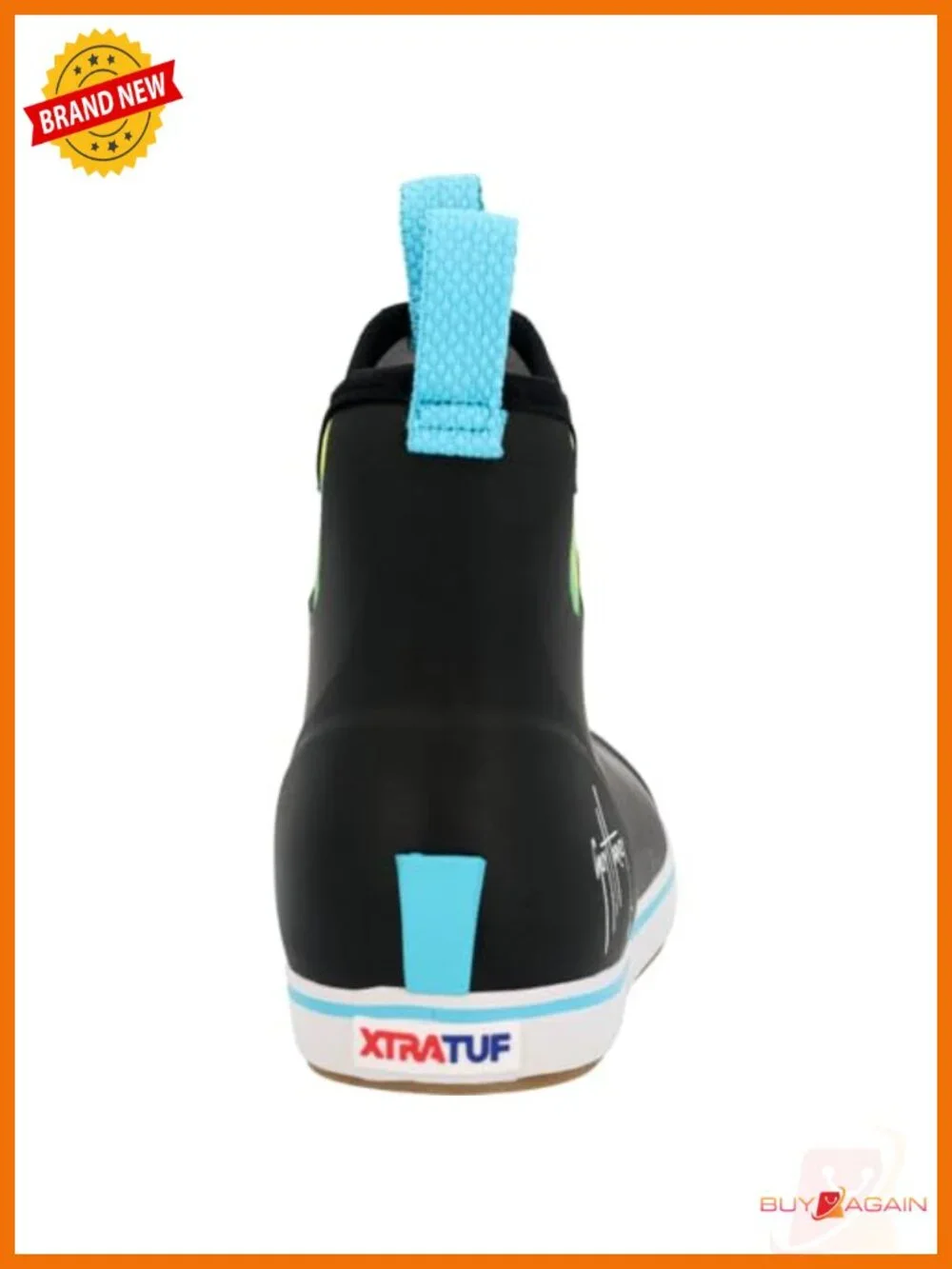 6in Ankle Deck Boot - Waterproof Neoprene Rain Boots